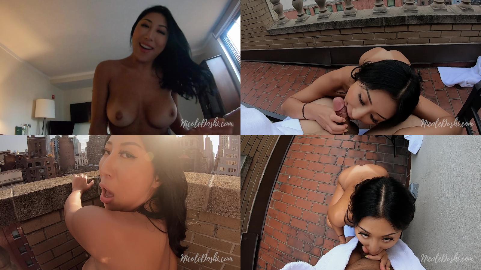 Nicole Doshi Chinese Girl Fucking In Public – POV