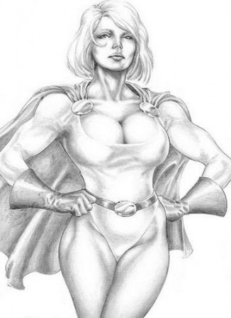 Comics art. Erotic wonder women 6.