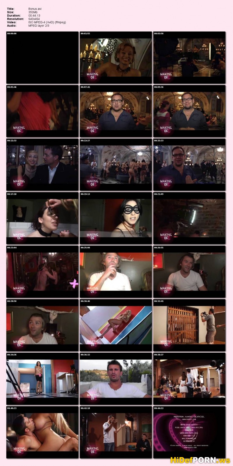 ORGY 2 The XXX Championship + (BONUS Disc) [2012/DVDRip]
