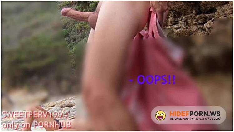 PornHub - SweetPerv1994 - HANDJOB BY REAL TEEN STRANGER ON THE BEACH AFTER DICK FLASHING! Towel Drops, Shows Big Cock! [FullHD 1080p]