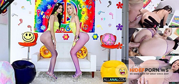 AllAnal.com - Marilyn Johnson & Eliza Ibarra - Eliza & Marilyn Sharing A Dick Up Their Asses [HD 720p]