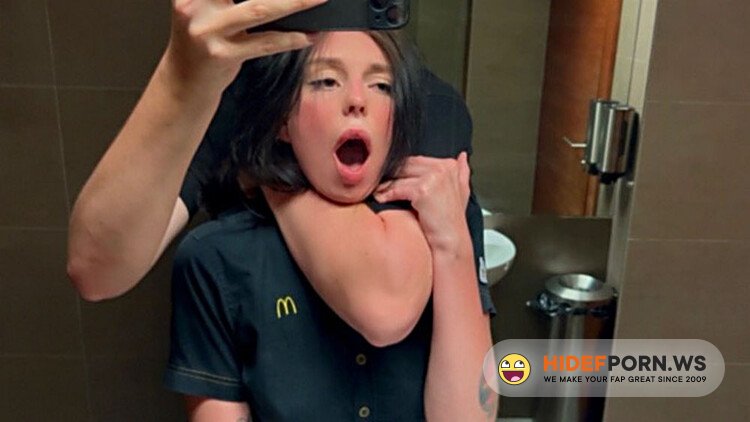 Pornhub - Risky Public Sex In The Toilet. Fucked a McDonald s Worker Because Of Spilled Soda! - Eva Soda [FullHD 1080p]