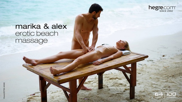 Erotic In Beach - Hegre-Art Marika And Alex - Erotic Beach Massage Â» HiDefPorn.ws