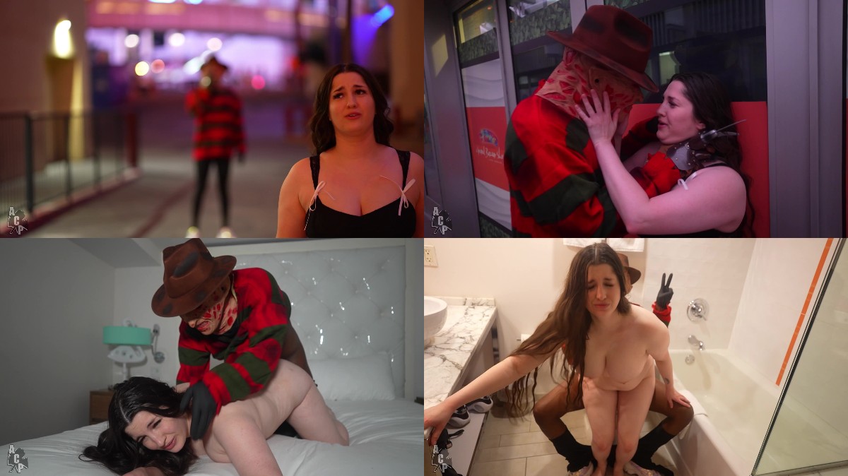GIbbyTheClown – Freddy Kreuger Fucks White Slut In Las Vegas