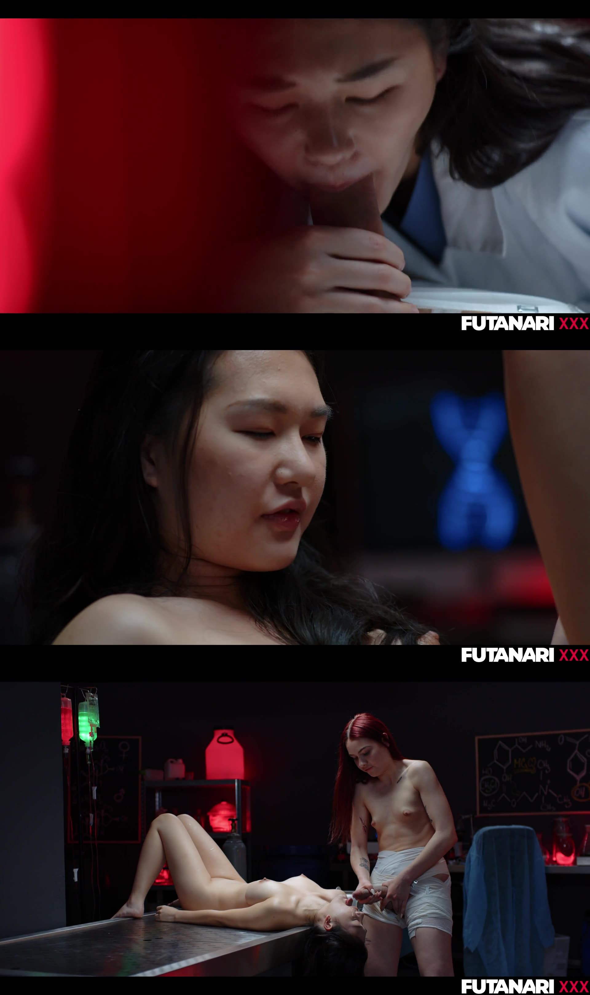 Futanari - Joanna Wei And Matty Mila Test Subject 68 [FullHD 1080p]