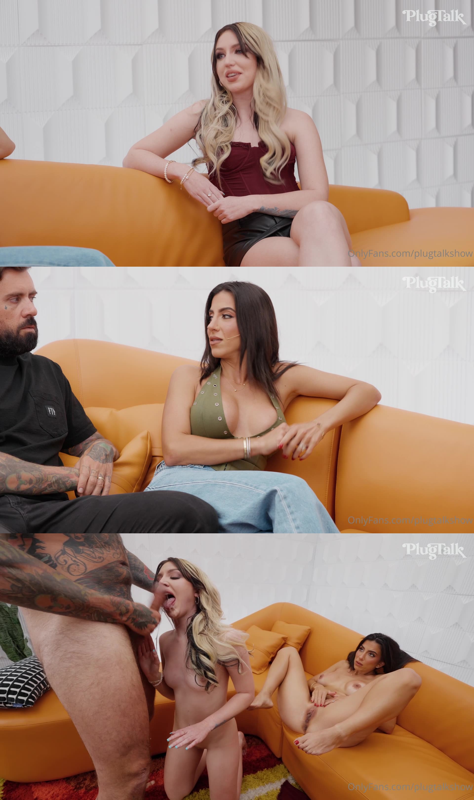 Only Fans 2025 Britt Blair And Lena The Plug Threesome with Adam22 [FullHD 1080p]
