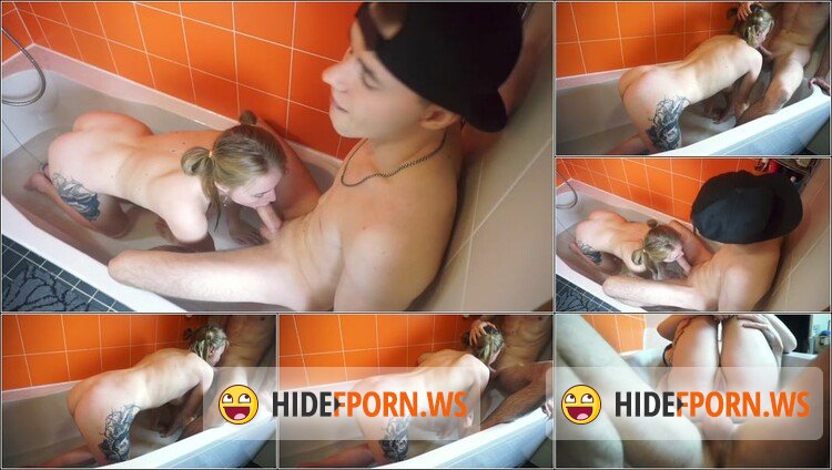 PornHub.com/PornHubPremium.com - Amateurs - Tattooed Blonde was Fucked in the Bathroom CREAMPIE BLOWJOB [FullHD 1080p]