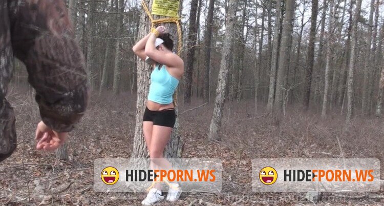 BabesInTrouble.com - Jenna Bound - Jenna Bound In The Woods [HD 720p]