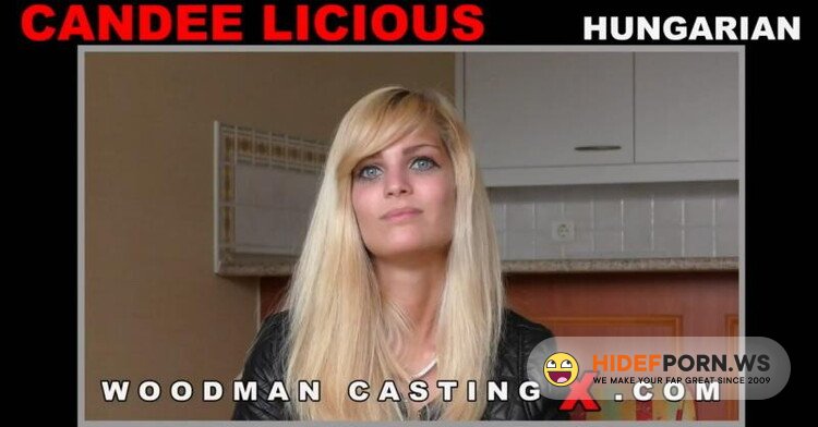 WoodmanCastingX.com - Candee Licious - Hard - My one and only DP with 3 men [HD 720p]