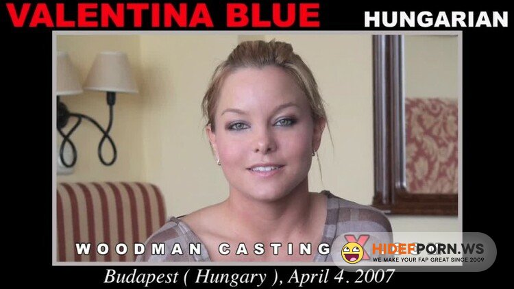 PierreWoodman.com/WoodmanCastingX.com - Valentina Blue - Casting [HD 720p]