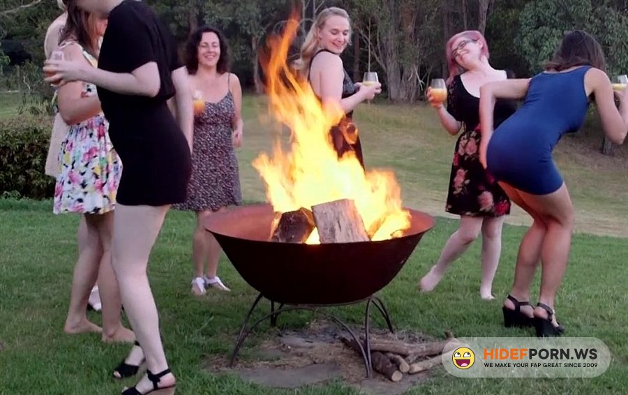 GirlsOutWest - Christina, Dion, Katie Zucchini - Campfire Lesbians [2020/FullHD]