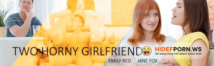 FirstBGG.com/TeenMegaWorld.net - Emily Red, Mia Kiss - Two Horny Girlfriends Share one Fat Cock [FullHD 1080p]