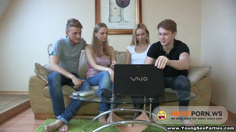 YoungSexParties.com - Alice, Vika - Teens fuck and shoot it on cam [HD 720p]