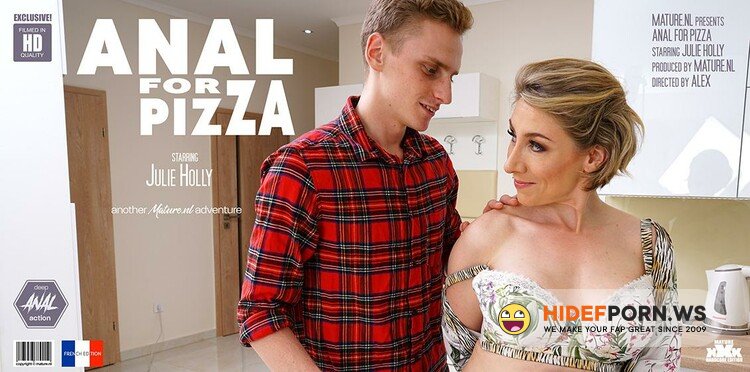 Mature.nl - Julie Holly (EU) (35) - Hot French MILF Julie Holly loves to have anal sex with the pizza guy [FullHD 1080p]