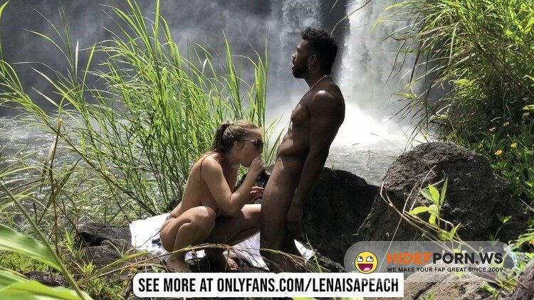 OnlyFans.com - Lena Paul - Hawaiian Waterfall Sex [FullHD 1080p]
