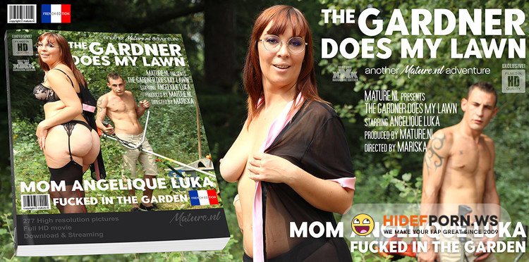 Mature.nl/Mature.eu - Angelique Luka - This gardner gets to plow the lawn from a hot mom in the garden [FullHD 1080p]
