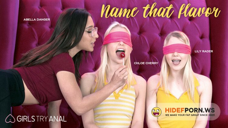 GirlsTryAnal.com/GirlsWay.com - Abella Danger, Chloe Cherry, Lily Rader - Name That Flavor [FullHD 1080p]