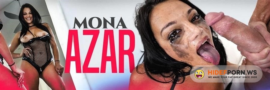 Throated - Mona Azar - Sucking Cock Is Like A Sport [2020/HD]