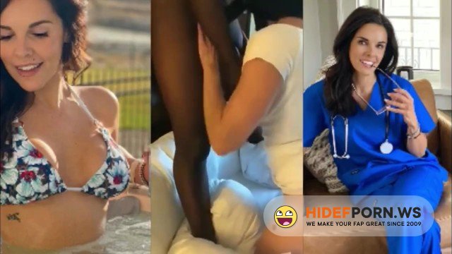 ammFuckK - ammFuckK - Super Sexy Cuckold Nurse Fucks her first Black Man while Hubby Films! [HD 720p]