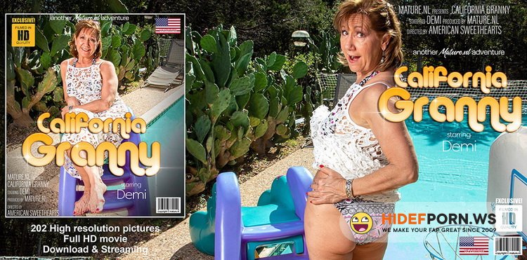 Mature.nl - Demi (61) - Californian Granny Demi loves getting hot in the sun [FullHD 1080p]