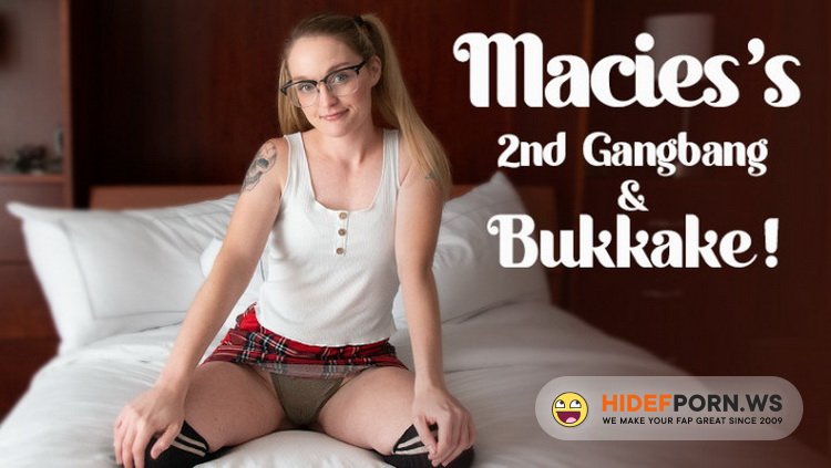 TexxxasBukkake/TexasBukkake.com/ManyVids.com - Macie Jones - Macie?s 2nd Gangbang, Bukkake [FullHD 1080p]