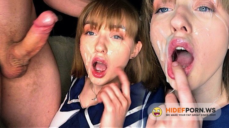 OnlyFans.com - Honey Sasha - Hot Schoolgirl Sucks and Fucks Pussy Before Cum On Her Face. All Face In Cum [FullHD 1080p]