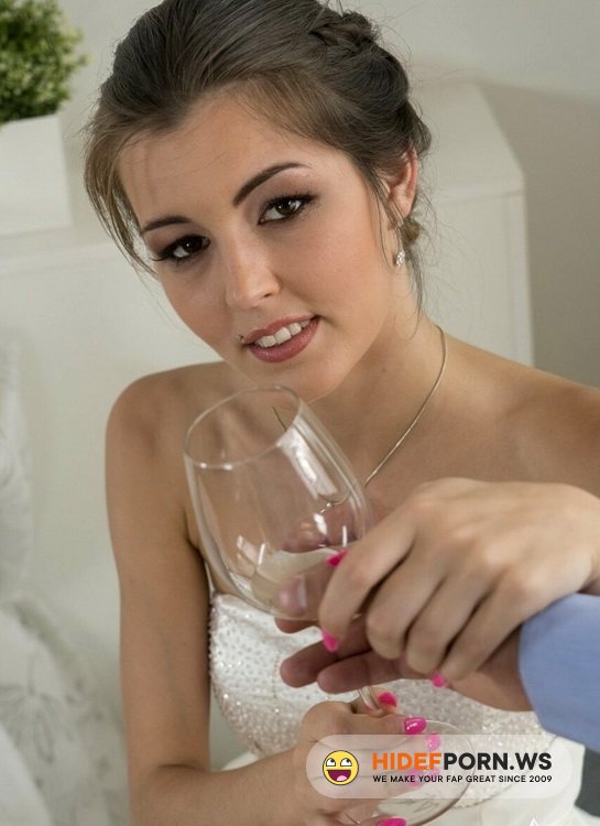 KinkyInlaws/PornDoePremium - Cindy Shine - Hot Czech Cindy Shine fucks stepson and gets cum on tits at her wedding [HD 720p]