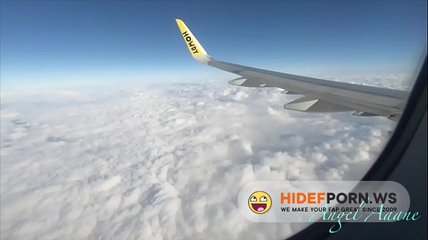 PublicFuck.com - Amateur - Public Airplane Blowjob [HD 720p]