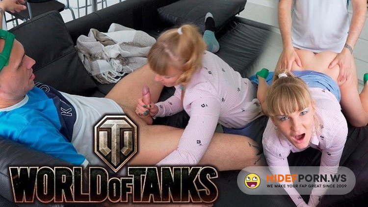 Porn.com - RoleplaysCouples - I m horny when my stepbrother plays in the World of Tanks [FullHD 1080p]