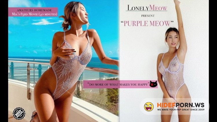 Porn.com - Lonely Meow - Mia in PURPLE MEOW - long teaser preview [FullHD 1080p]