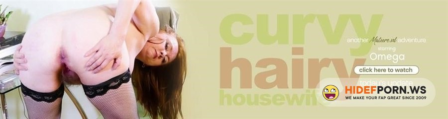 Mature - Omega - Curvy Mature Omega Loves To Play With Her Hairy Pussy [2021/FullHD]