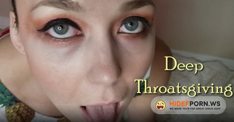 Miss Nicci Quinn - Deep Throatsgiving -Sloppy Teen Throatjob [FullHD 1080p]