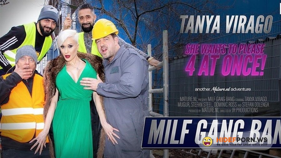 Mature - Tanya Virago - Hot Big Breasted Milf Tanya Virago Is The Center Of A Good Hard Gang Bang [2022/FullHD]