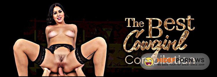VRBangers.com - Alex Coal, Alina Lopez, Anna Claire Clouds, Athena Faris... - The Best Cowgirl Compilation [UltraHD 4K 3072p]