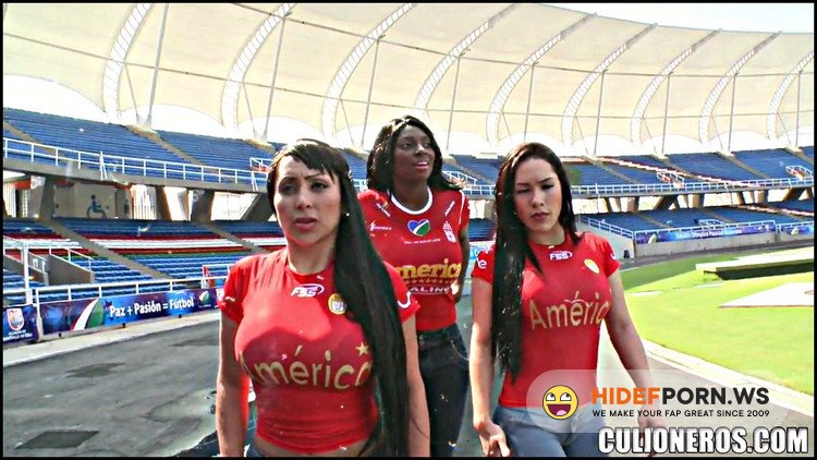 NalgasGrandes.com/Culioneros.com/BangBros.com - Sandra, Karina, Celeste - Soccer sex party [HD 720p]