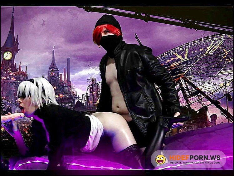 Onlyfans.com - Black Kitsune - 2B Nier Automata Blowjob And Hard Fuck [FullHD 1080p]