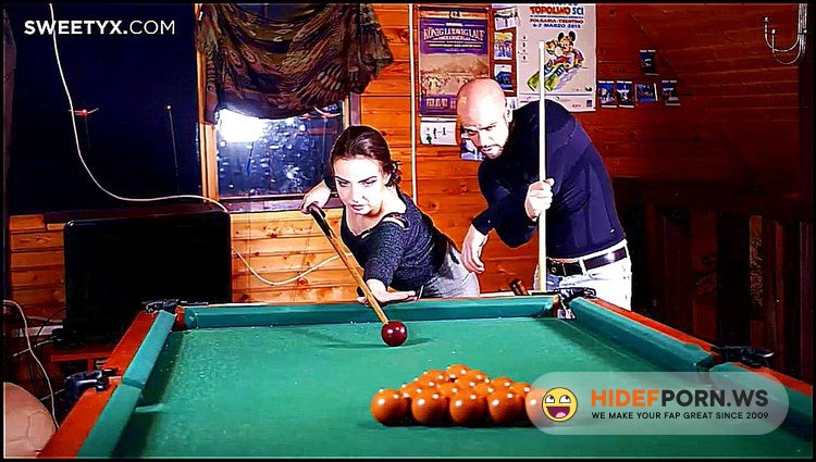 SweetyX.com - Nathalia - Anal billiards game [HD 720p]