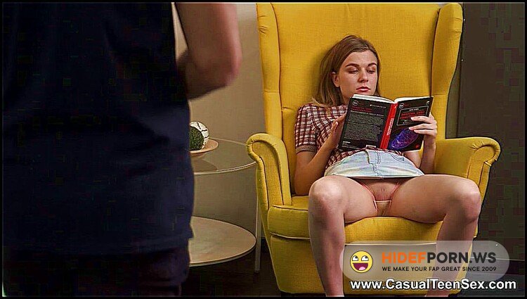 CasualTeenSex.com/18Videoz.com - Lana Broks - Fucking A Cute Teeny Reader [FullHD 1080p]