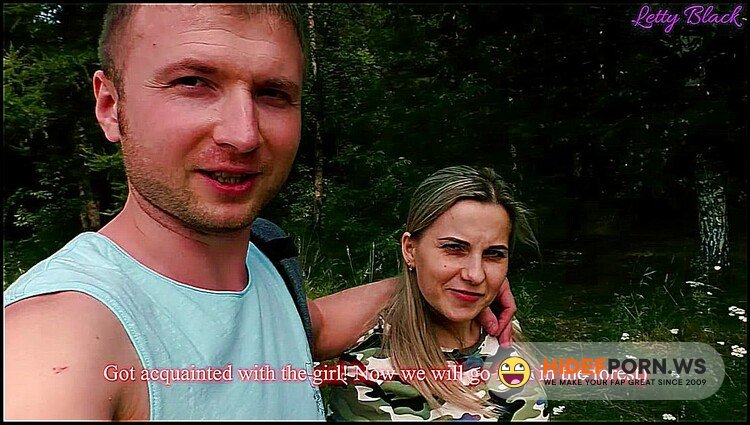 ModelHub.com - Letty Black - Quickie Fuck With Stranger In Park - Outdoor Cum In Mouth [FullHD 1080p]