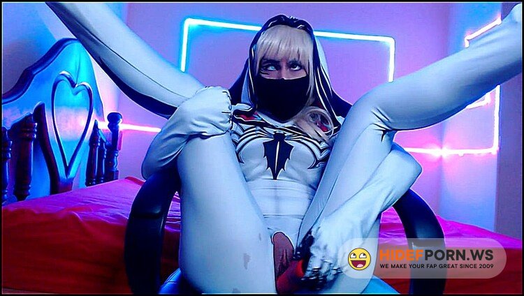 Onlyfans.com - Black Kitsune - Gwen Stacy Venom Oiled And Masturbation [FullHD 1080p]