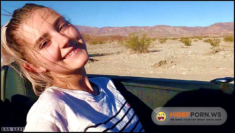 ModelHub.com - Eva Elfie - Public Teen Sex in the Convertible Car on a way to Las Vegas [FullHD 1080p]