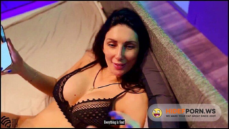 Liza Virgin - Liza Virgin after a webcam stream got a real dick in her mouth [FullHD 1080p]