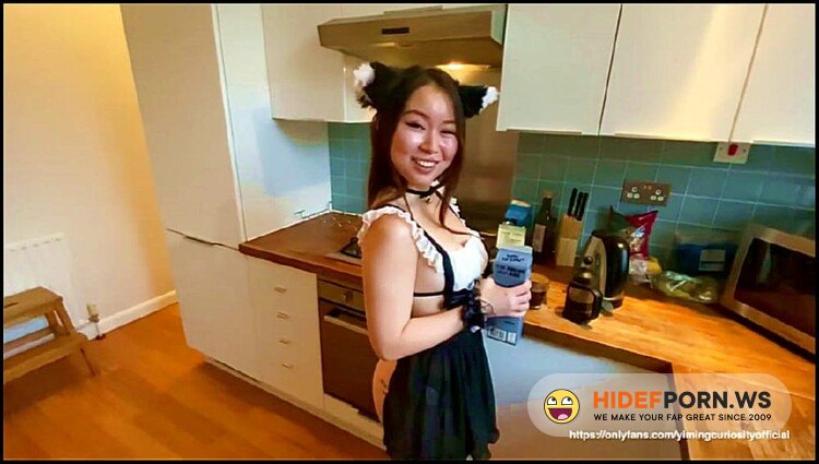 Onlyfans.com - Yiming Curiosity - Yiming Curiosity - Asian teen pet pleases her master - catgirl Chinese student maid submissive slut [FullHD 1080p]
