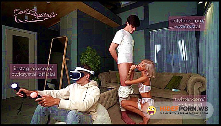 Modelhub.com - Owl Crystal - Gamer Husband - Cheating in the Family [FullHD 1080p]