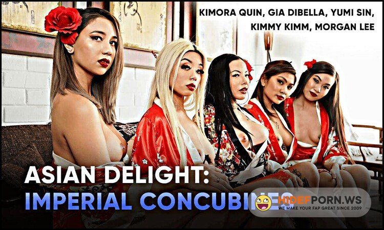 SLR Originals/SexLikeReal.com - Kimmy Kimm, Morgan Lee, Kimora Quin, Gia Dibella, Yumi Sin - Asian Delight: Imperial Concubines [UltraHD 2K 1920p]