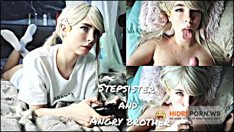 Onlyfans/Modelhub - MollyRedWolf - Stepsister Paid with Her Body for a Broken Gamepad cum face [FullHD 1080p]
