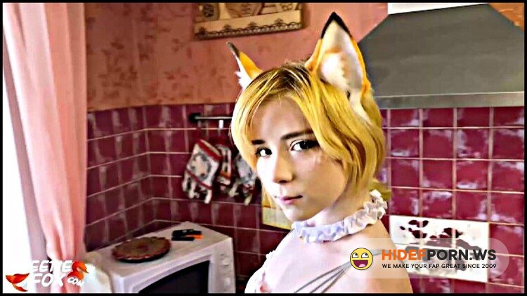 Onlyfans.com/Sweetie Fox - Fox Maid Cosplay - Blowjob and Hard Doggystyle Sex in the Kitchen [FullHD 1080p]