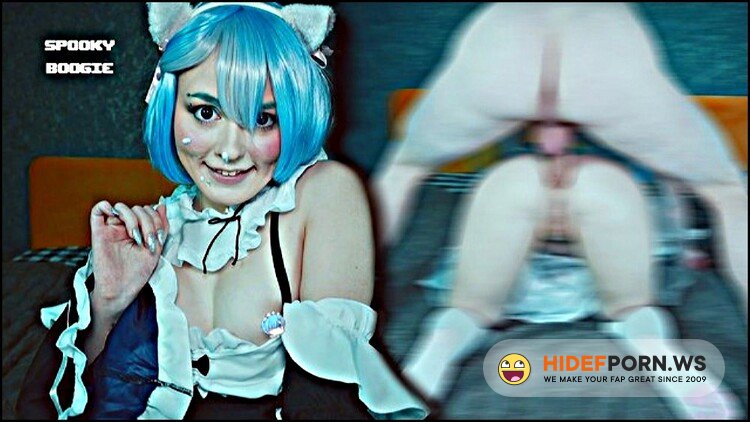 Modelhub.com - Spooky Boogie - Cat girl Rem seduced Subaru to fuck her tight holes - Anal Cosplay Re Zero [FullHD 1080p]