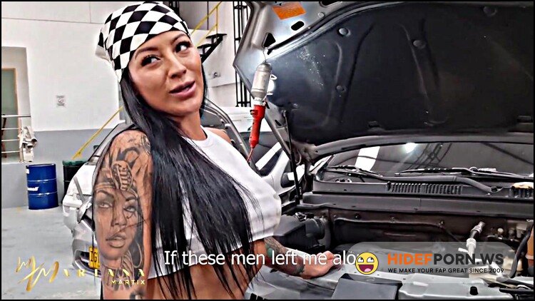 PornModel - Mariana Martix - The mechanic Mariana Martix fixes Duncan Saint s car and charges him with sex [FullHD 1080p]