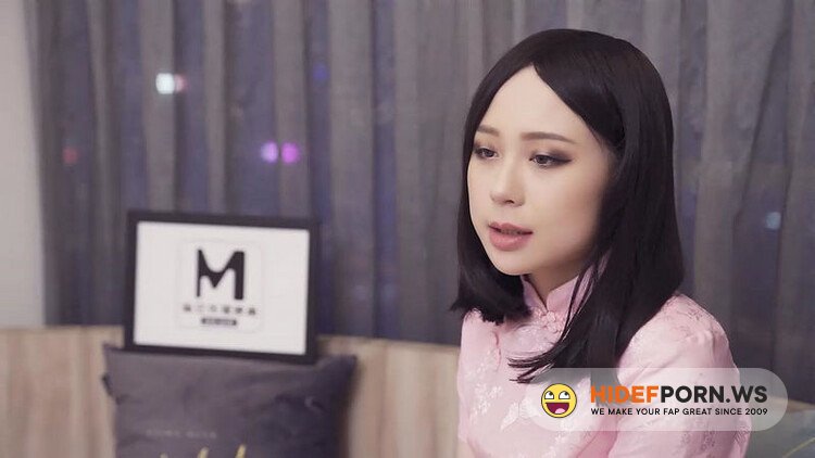 Madou Media - Lin Siyu - Cheongsam temptation, national style series, cheongsam goddess Lin Sihao, no sleeves, hot sex, powder milk snow [HD 720p]